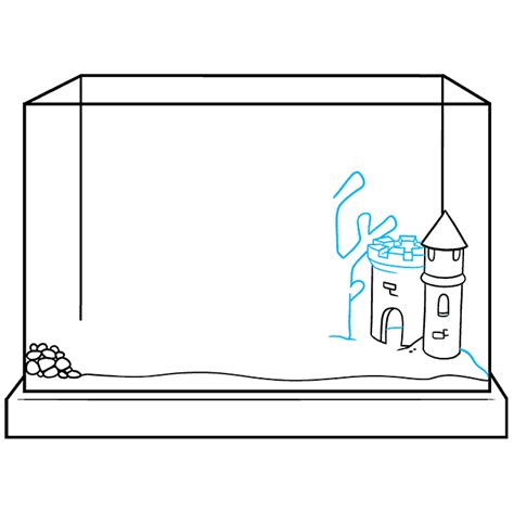 How to Draw a Fish Tank - Really Easy Drawing Tutorial