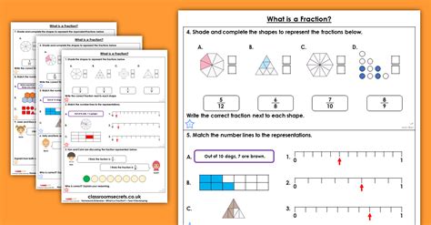 Free What is a Fraction? Homework Extension Year 4 Fractions ...