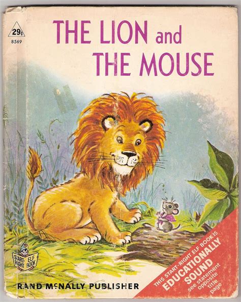 the lion and the mouse | Lion and the mouse, Childrens books, Kids ...