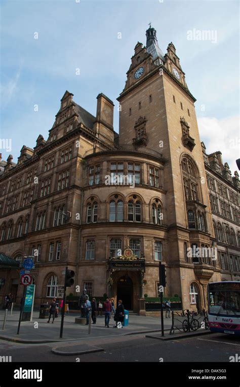 Victorian style The Grand Central Hotel central Glasgow Scotland ...