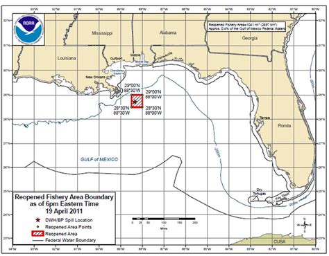 Bp Oil Spill Map Noaa