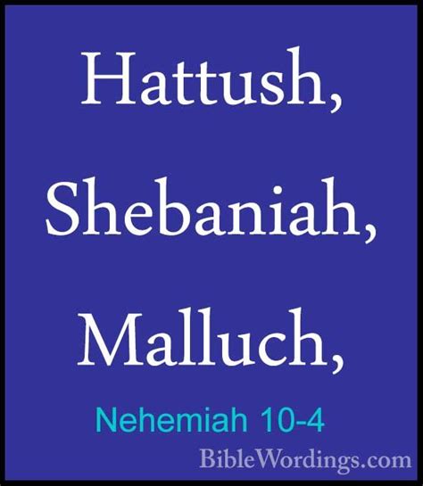 Nehemiah 10 - Holy Bible English - BibleWordings.com