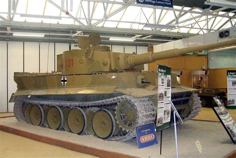 File:Tiger Tank 1, Bovington.jpg - Wikimedia Commons