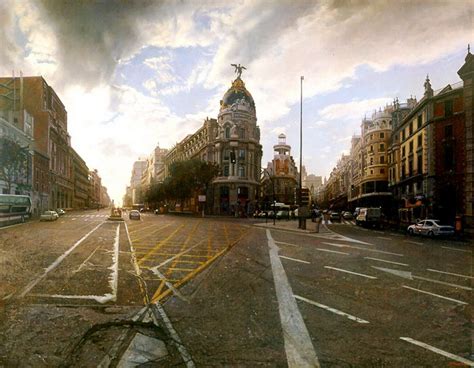 Historia y evolución de la pintura artística : Cuadros de Paisajes Urbanos Hiperrealistas Por ...