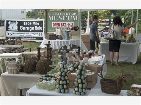 Rentschler Farm Museum a Major Stop on US-12 Garage Sale | The Saline Post