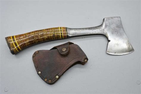 Vintage Estwing Hatchet With Leather Handle - Tool Exchange