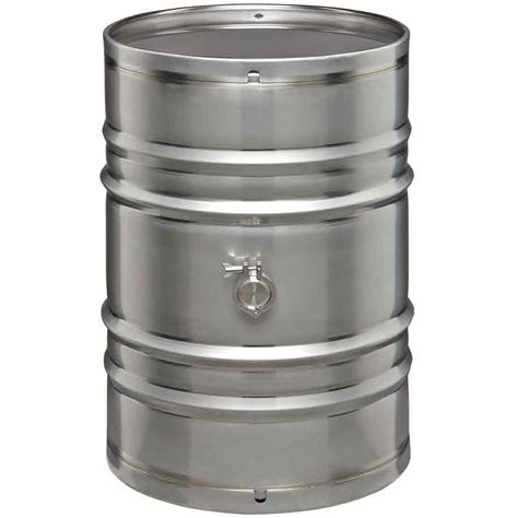 55 Gallon Stainless Steel Wine Barrels - The Cary Company