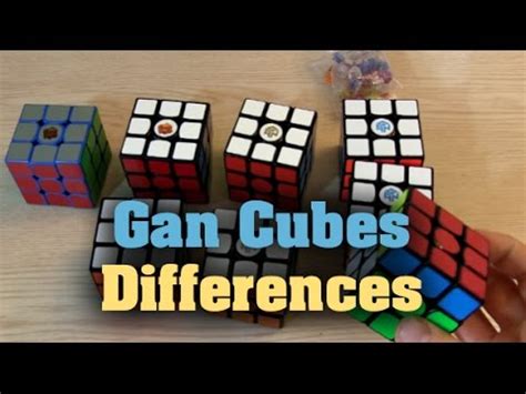 Gan Cubes Compared - What's the difference? - YouTube