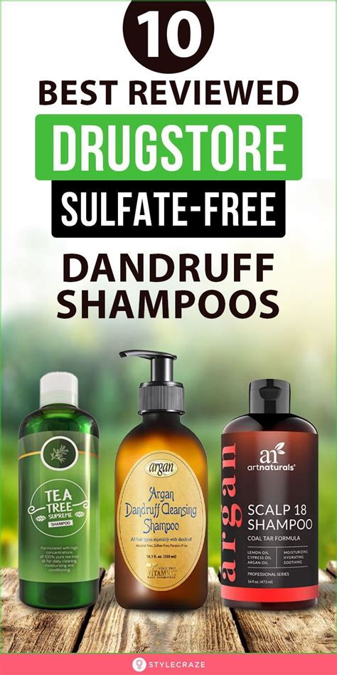 10 Best Drugstore Sulfate-Free Dandruff Shampoos | Best shampoo for dandruff, Dandruff shampoo ...