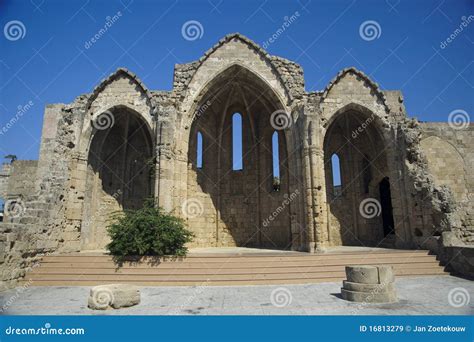 Ruins of an ancient church stock image. Image of religion - 16813279