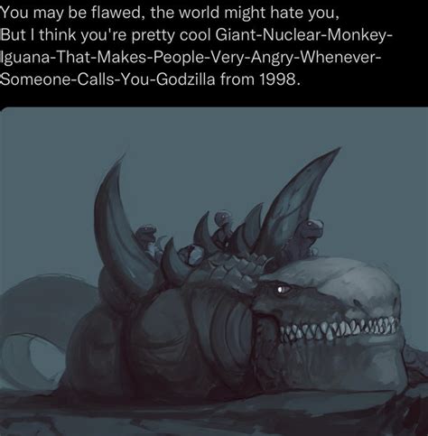 Godzilla 1998 fanart | Godzilla | Know Your Meme