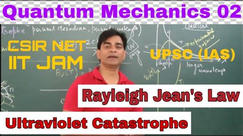 Rayleigh Jeans Law | Ultraviolet Catastrophe | Quantum Mechanics-02 || IIT-JAM CSIR-NET UPSC(IAS ...