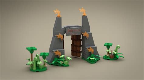 LEGO IDEAS - Microscale Jurassic Park