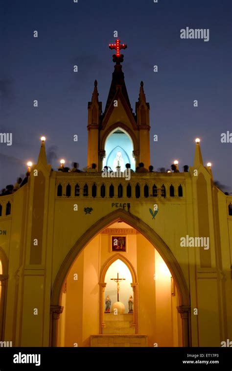 Mount Mary basilica of Our Lady at Bandra West Hill Road ; Bombay ...