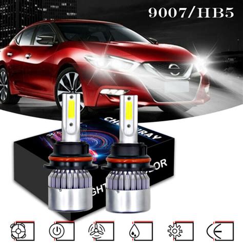 9007 HB5 LED Headlight Kit 6000K White Hi/Lo 2X Bulb for NISSAN Juke 2011-2014 | eBay