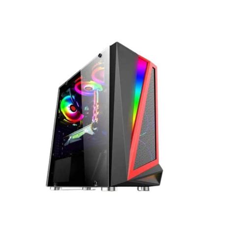 AA TIGERS EXTREME GAMING PC CASE WITH FRONT RGB STRIP | Pollux PC Game ...