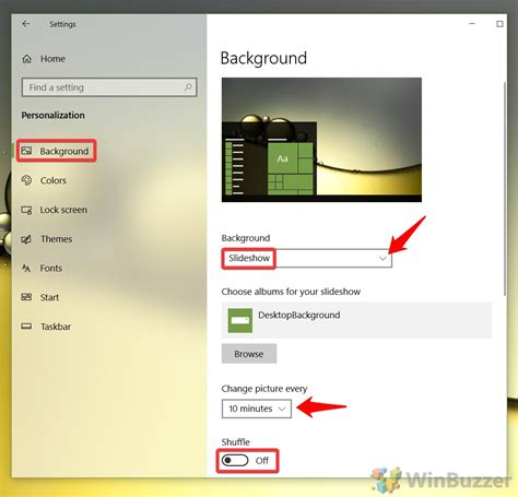 Windows 10 background slideshow faster - readrts