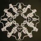 1000+ images about Snowflakes Paper Patterns & Tutorials on Pinterest | Paper Snowflakes, Paper ...