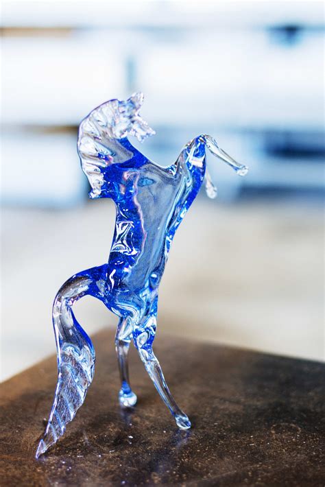 Murano glass-making | Glass animals, Glass figurines, Horse sculpture