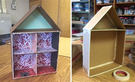 Cardboard Cutaway House Update - Art Projects for Kids | Kids art projects, Updating house ...