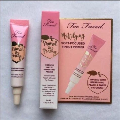 PRIMER » TOO FACED Primed & Peachy Cooling Matte Perfecting Primer 5 ml ...