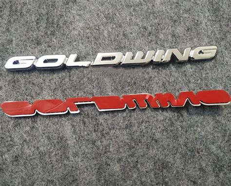 For Honda Goldwing Gl1800 2001-2014 3d Chrome Motorcycle Logo Emblem ...