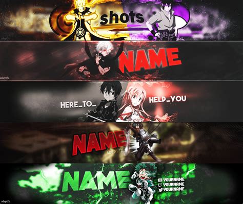 HIGH QUALITY ANIME BANNERS - ONLY $2 ★ | BuiltByBit