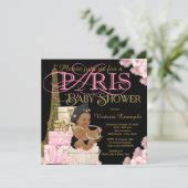 Paris Baby Girl Shower Invitations | Zazzle