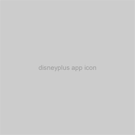 White Disney Plus App Icon