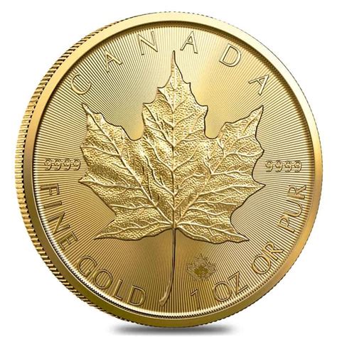 2023 1 oz Gold Maple Leaf Coin - AU Bullion Canada