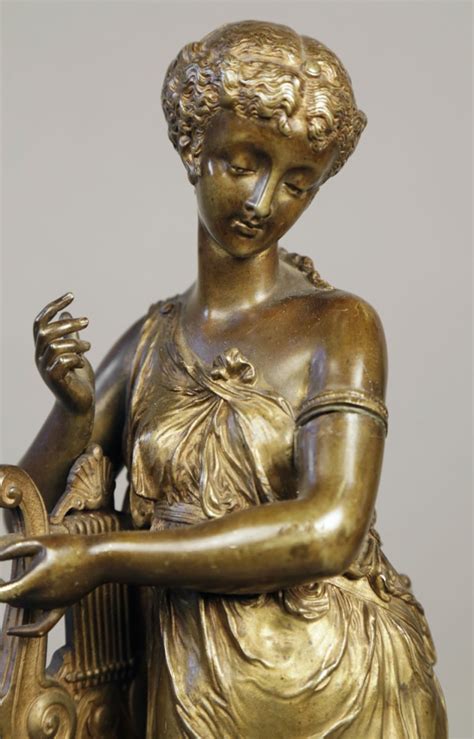 Bronze Figure of the Muse Erato | Inventory | WOLFS Fine Paintings and ...