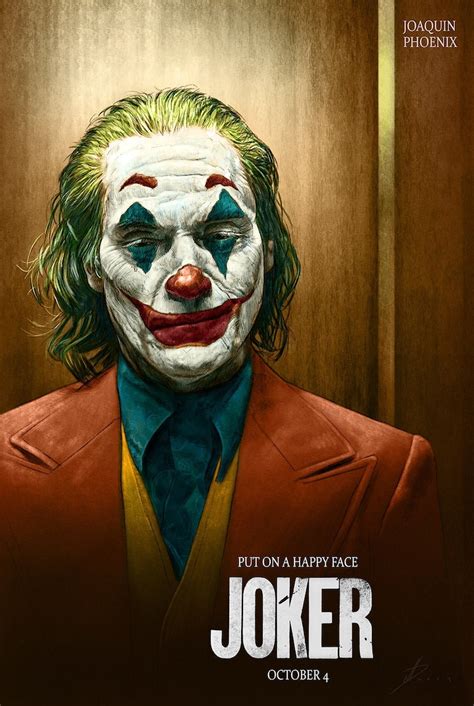 Joker alternative movie poster A3 print | Etsy