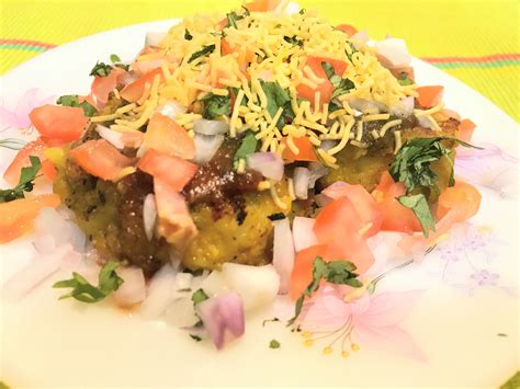 Aloo Tikki Chaat - Your Veg Recipe