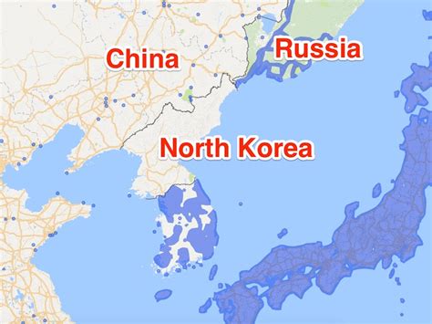 China And Korea Map: Understanding The Geography And Relationship Between Two Neighboring ...