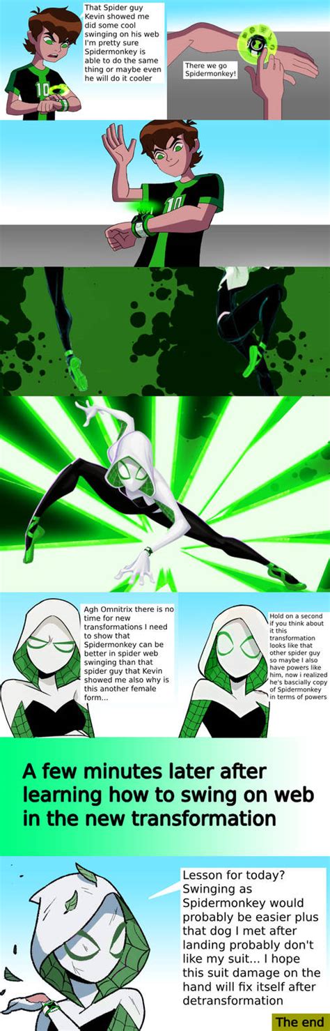 [TG] Ben 10 to Spider-Gwen TG OneShot by Cooki45 on DeviantArt