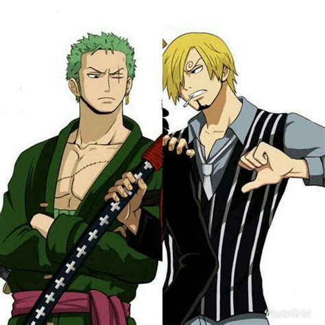 One Piece Zoro X Sanji Fan Art