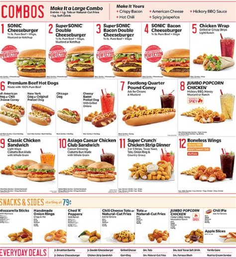 Sonic Menu Prices | All Sonic Prices, Hours & Deals