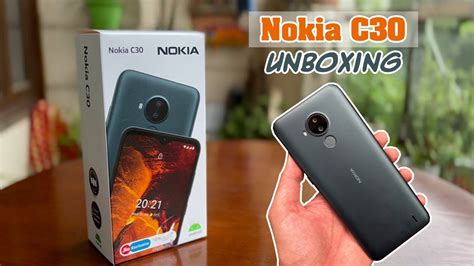 Nokia C30 Unboxing- Stock Android 11 & 6,000mAh Battery at Rs. 10,999 - YouTube