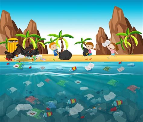 Water Pollution Animated