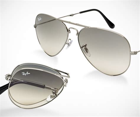 Ray-Ban Folding Aviator Sunglasses