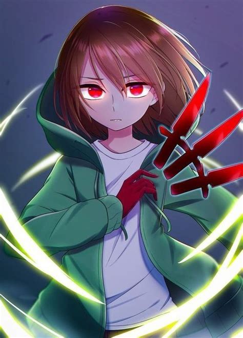 Fanart Anime Undertale Chara - fanart 2020