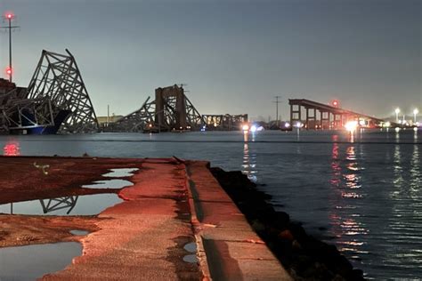 Maryland Bridge Collapse: Rescue Underway After Francis Scott Key Bridge Hit By Cargo Ship