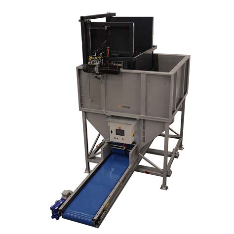 Storage hopper - Box tipper - Allround Vegetable Processing