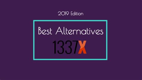 6 Best 1337x Alternatives To Use When Torrent Site Is Down (2024)