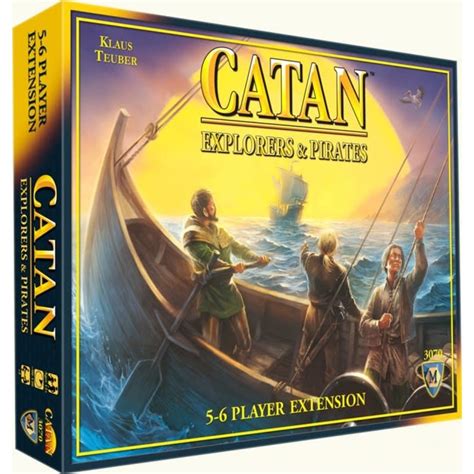 Catan Explorers & Pirates 5-6 Extension - Recess Games LLC