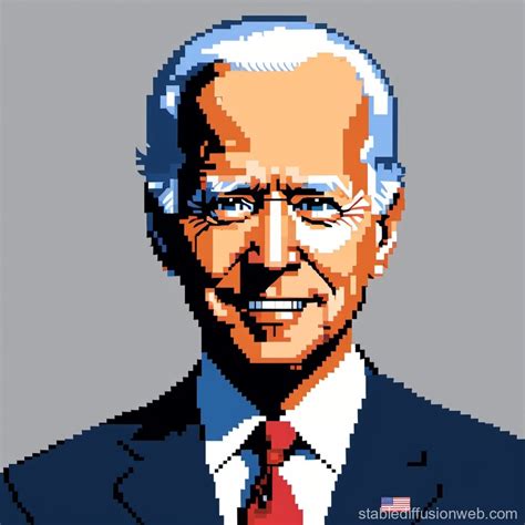 Detailed President Biden Clipart Icon | Stable Diffusion Online