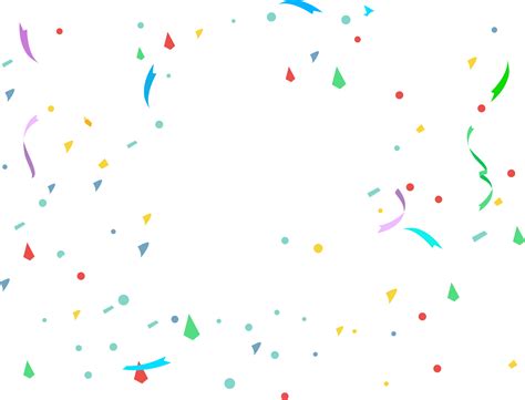 Confetti PNG Transparent Picture