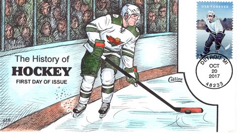 J5702 History of Hockey: Modern Era — Collins First Day Covers