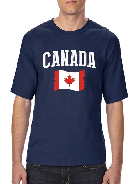 Normal is Boring - Mens and Big Mens Canada Flag T-Shirt, up to size ...