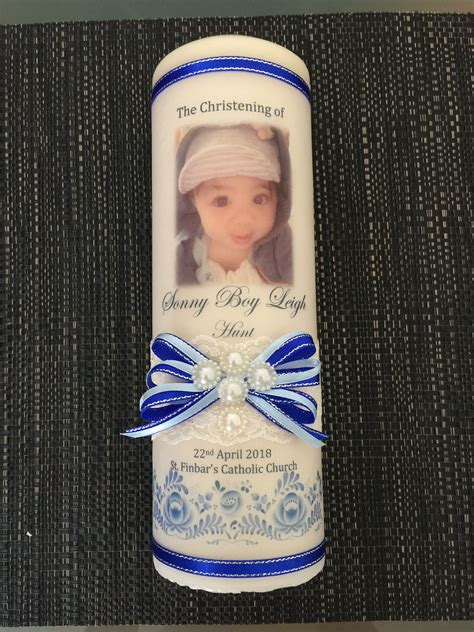 Made to Order Christening Candle | Christening candle, Christening, Designer candles